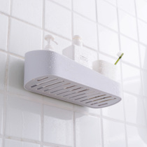 Bathroom Jane European style shelf non-perforated wall no trace toilet wall Wall Kitchen power adhesive storage rack