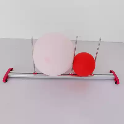 Aluminum alloy ball measuring ruler balloon accessories detachable balloon measuring ball measuring balloon tool measuring air ball ruler