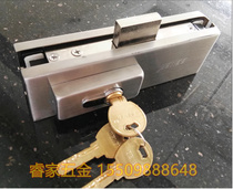 BENER Boner glass door lock door lock stainless steel aluminum core lock clip frameless glass door ground lock A450