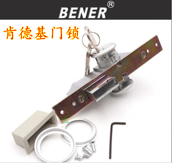 Bener KFC door lock flat door lock fast food restaurant glass door lock with frame door lock A4186
