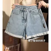 Джинсовая юбка, модные шорты, трендовая свежая летняя одежда, коллекция 2023, в западном стиле