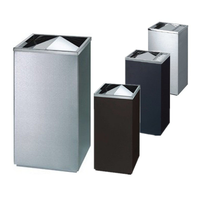 Hotel lobby upright with ashtrays Commercial hall Lift High-end Ash Bucket Stainless Steel Trash Can Creativity 