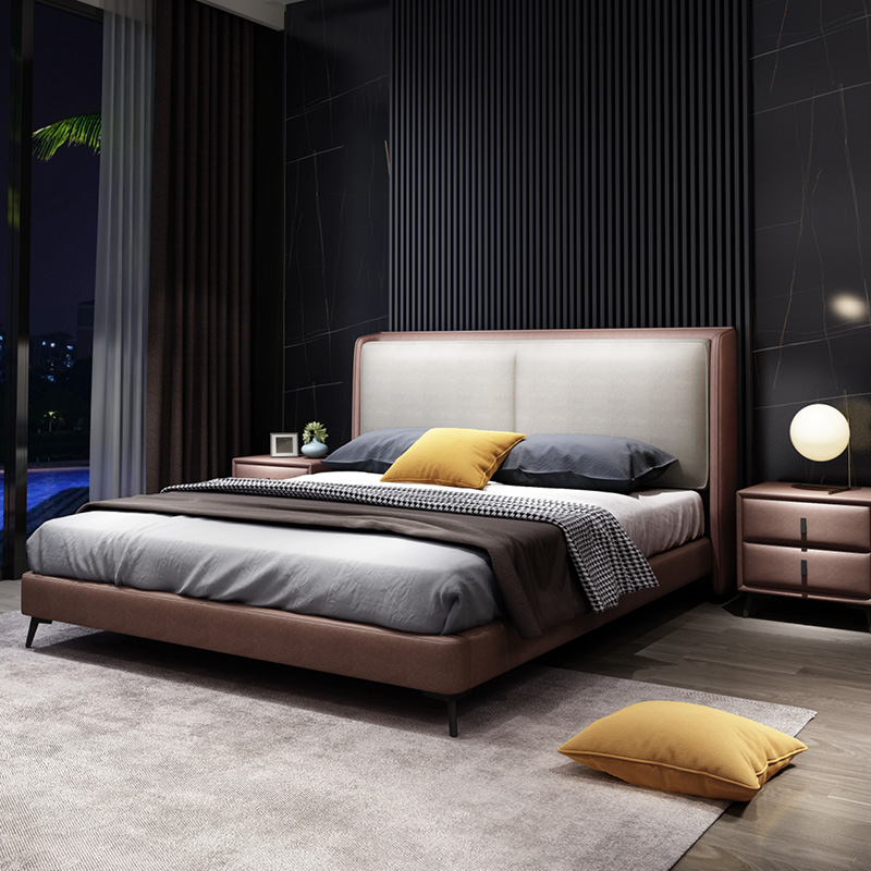 Light extravaganza free of cloth art bed modern minimalist tech cloth double bed 1 5 m1 8 main sleeper box removable for wedding bed