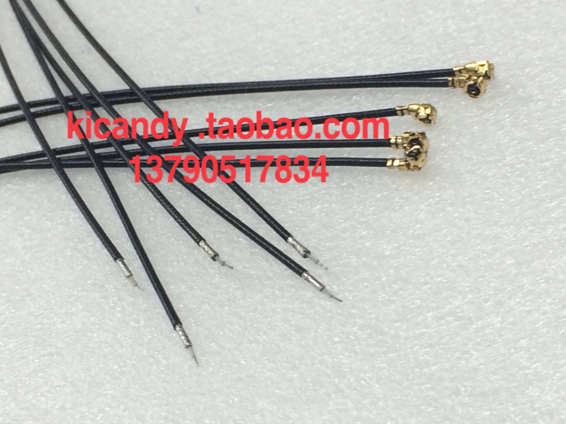 A second-generation IPX signal line test line single head ring exfoliating tin mobile phone flat notebook IPX antenna connection line