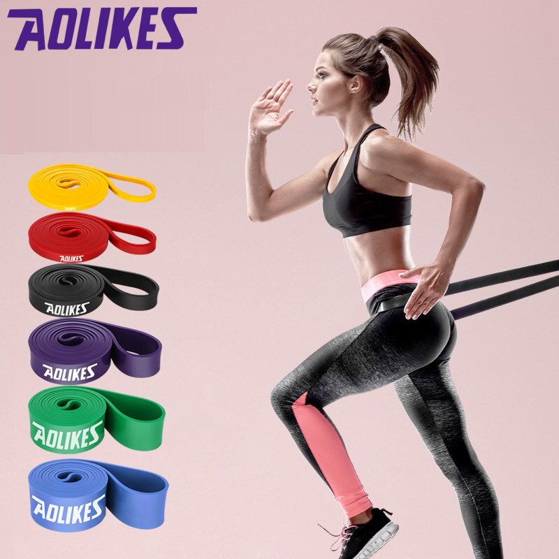 阻力带力量训练健身扁橡皮筋引体向上拉力带瑜伽深蹲翘臀圈弹力带