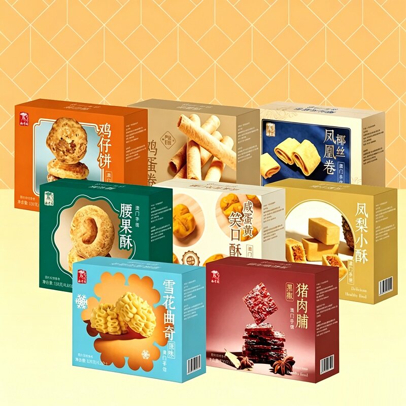 澳门手信零食传统糕点礼盒解馋小吃