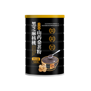 黑芝麻核桃山药桑葚粉500g