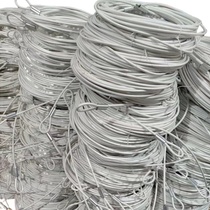 304 milky white stainless steel coated soft steel wire rope decorative wire shoelaces special 0 8mm1 5mm2mm3mm