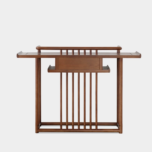 Новая китайская табличка с твердым деревянным крыльцом Xuangan Terrace Forhopen Wood Topret - это простая и современная стола Zen Zen.