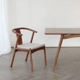 Новый китайский обеденный стул в стиле китайского стиля может положить дно в ресторане провинции Solid Wood Китайский ресторан современный чайный чайный кресло китайский чай