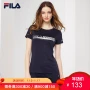 Áo thun nữ Fila Fila 2018 hè mới bằng lụa mềm cotton thể thao ngắn tay áo thun | F61W828130F áo top tank