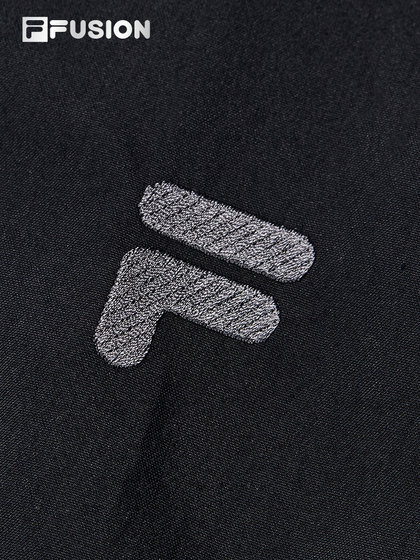 FILA FUSION斐乐梭织连体裤女2025夏新款时尚休闲宽松工装连身裤