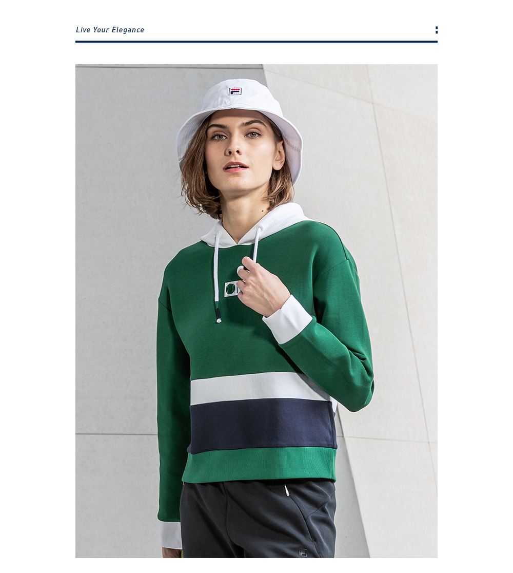 Áo len nữ Fila Fila 2019 xuân mới thể thao giản dị thời trang đường phố màu áo len nữ - Thể thao lông cừu / jumper áo thun hoodie