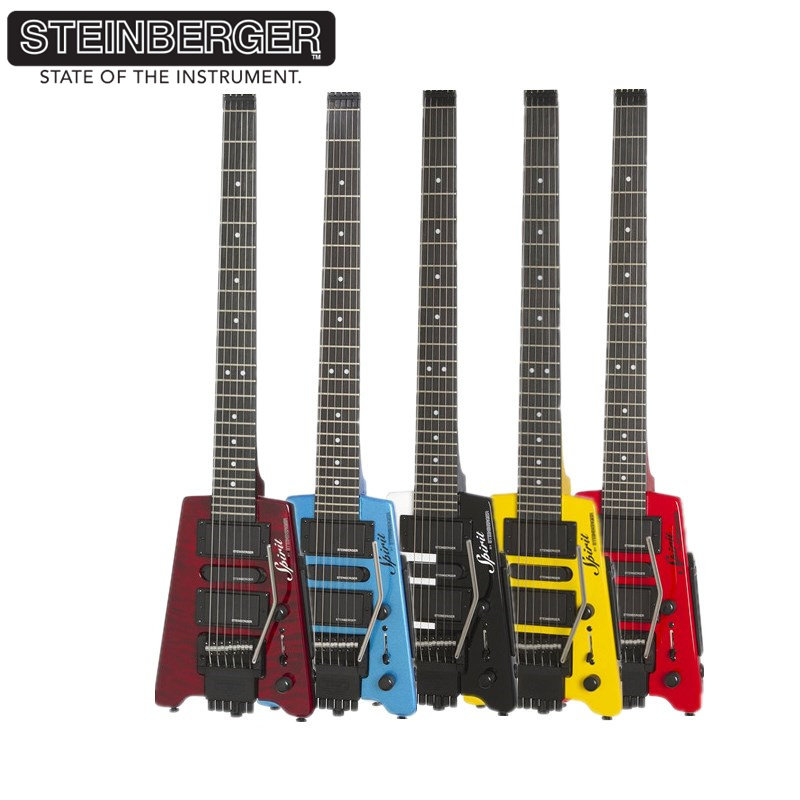 Steinberg GTPRO portable travel yellow Slam without head electric guitar headless electric bass