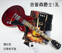 ES335 electric guitar F hole hollow flower old jazz electric guitar rock blues Huang Guanzhong electric guitar