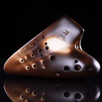 Треугольник af Ocarina сжигание среднего звука F -Ding Symbol Профессиональный уровень производительности 3 -й труб