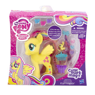 Моя маленькая пони крыло длинные волосы причесаны конёк плюш Fluttershy