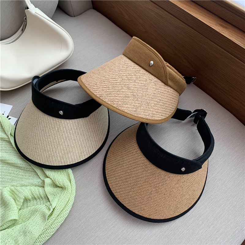 Women's Fashion Solid Color Big Eaves Sun Hat display picture 3