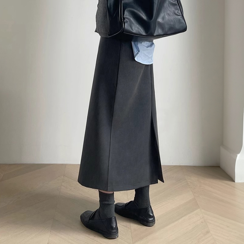 Pear-Shaped Body Suit Skirt for Women, New Summer Style, Plus Size, High-Waisted, Loose, Slimming, Mid-Length A-Line Skirt
