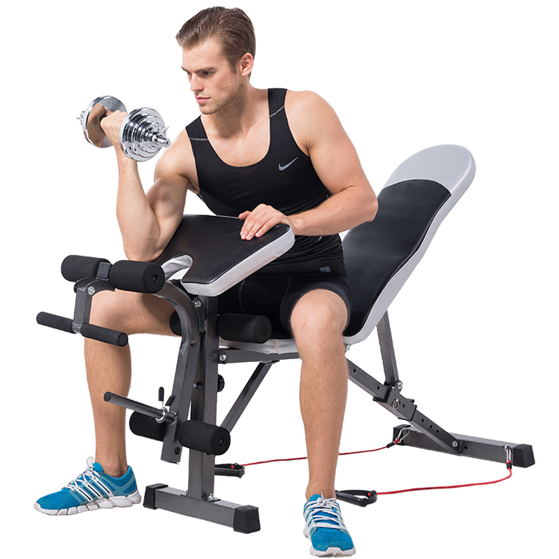Yulong dumbbell stool Professional fitness chair Commercial multi-functional bird stool Home fitness equipment Sit-up board