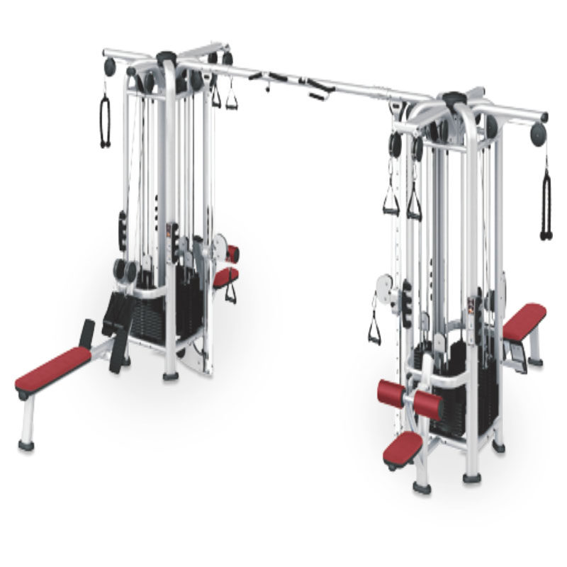 Yu Long Eight Azimuth Combined Trainer Indoor Multifunction Power Combined Instruments Fitness Room Commercial Use