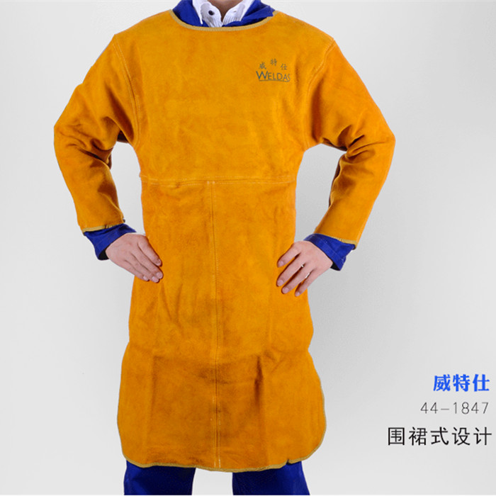 Wittersee 44 1847 with sleeves Bull Leather Apron Anti-Wear 1 Type of adult L0 52XL