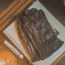 US military version D3A cowhide gloves first layer cowhide vintage military items retro motorcycle riding outdoor camping