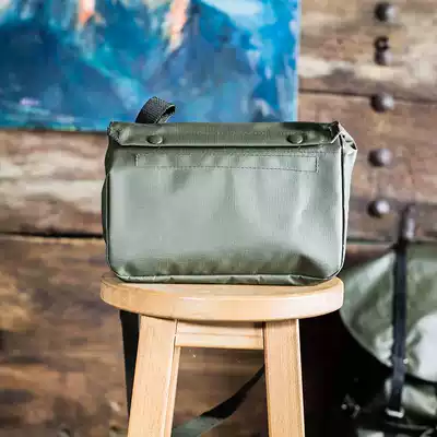 Classic retro Swiss military version shoulder bag shoulder bag waterproof and wear-resistant fabric men's trend vintage outdoor
