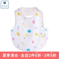 巧尼熊 Детское дудоу для новорожденных, летний хлопковый детский бандаж пупочный, марлевая летняя одежда