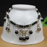 Черная агата Q милая маленькая пчела модель