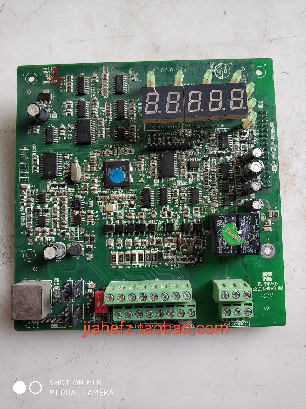INVT CHF100 series inverter main control board CPU board