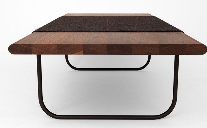 Simple living room retro - dwarf table American country - style solid wood iron tables long tables casual creative living room tea table