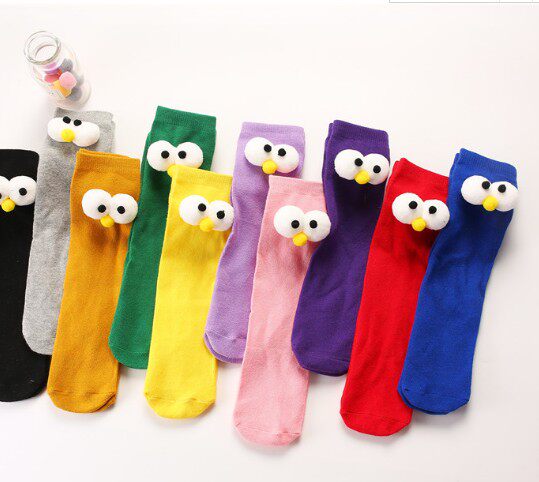 2019 boys and girls in autumn and winter pure cotton stockings baby cotton socks with high stockings children's socks