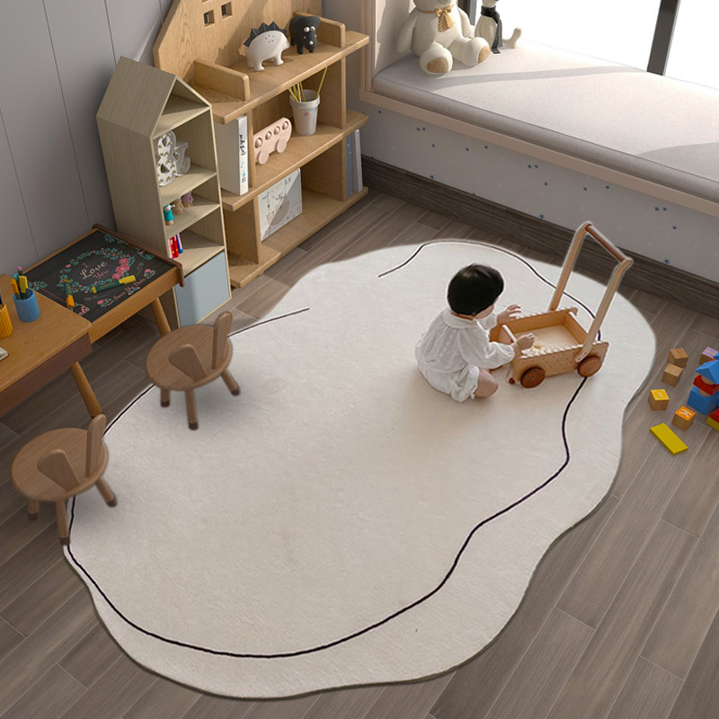 Children's carpet Living room cushion Sleeping to sit on a tea table Blanket Baby Crawl Cushion Bedroom Bedside Blanket Large Area