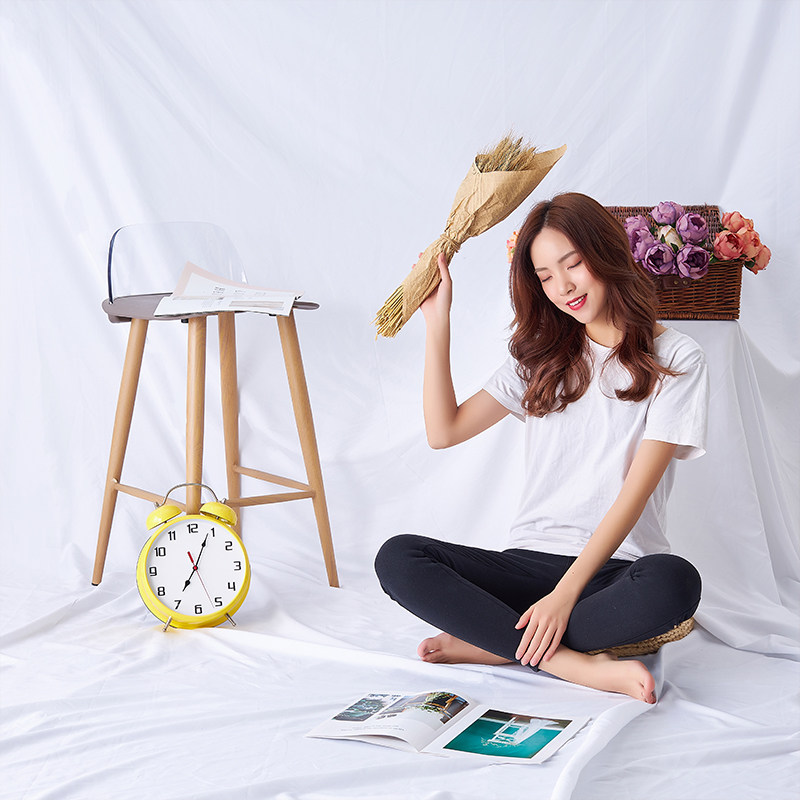 Net red background cloth hanging cloth bedroom photo ins net red photography girl live background wall cloth room prop cloth