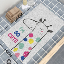 Bathroom non-slip Mat toilet toilet shower mat shower room household children Bath anti-drop PVC foot pad