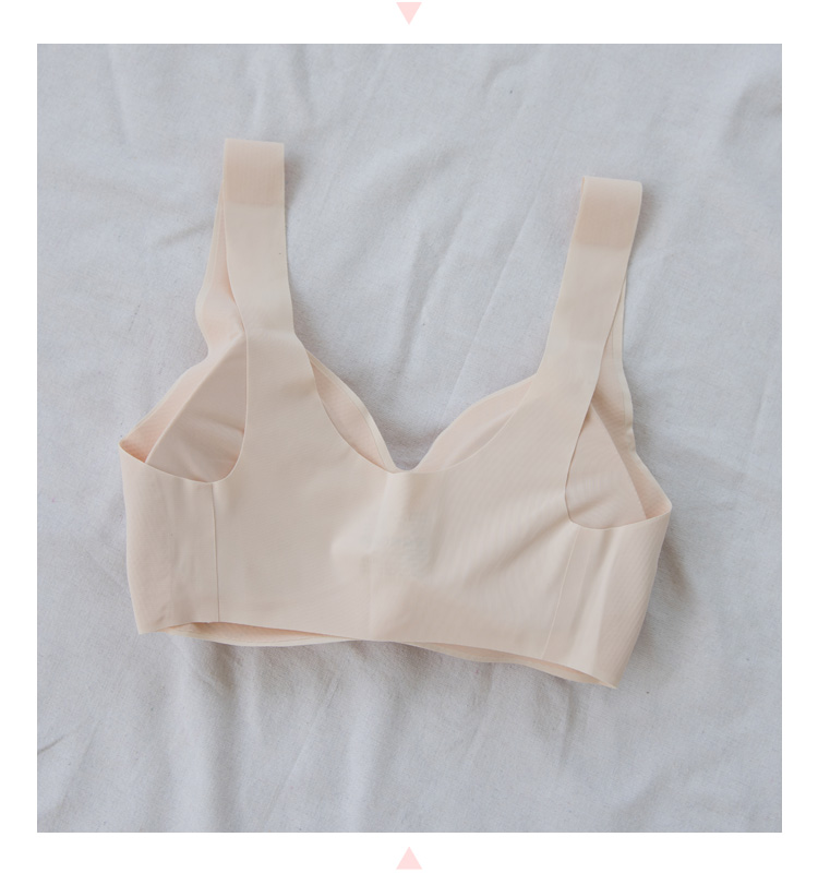 Đề nghị cửa hàng nhỏ! ! Băng lụa mỏng và liền mạch không có vành áo vest phần bra bra bra áo nâng ngực