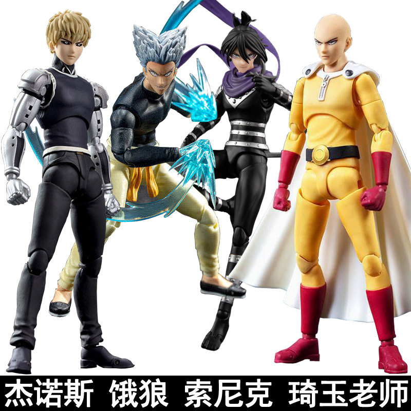 Gt Great Sage Model One Punch Man Saitama Teacher Bald Genos Hungry Wolf Sonic Figure Toy Gift