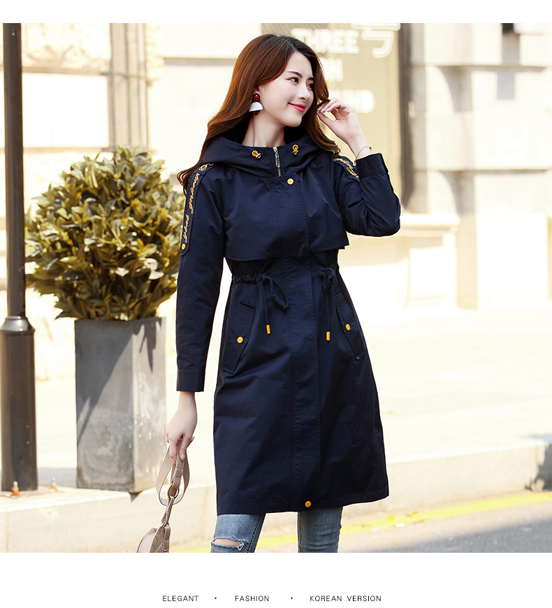 Trench pour femme en Coton en Coton - Ref 3225663 Image 18