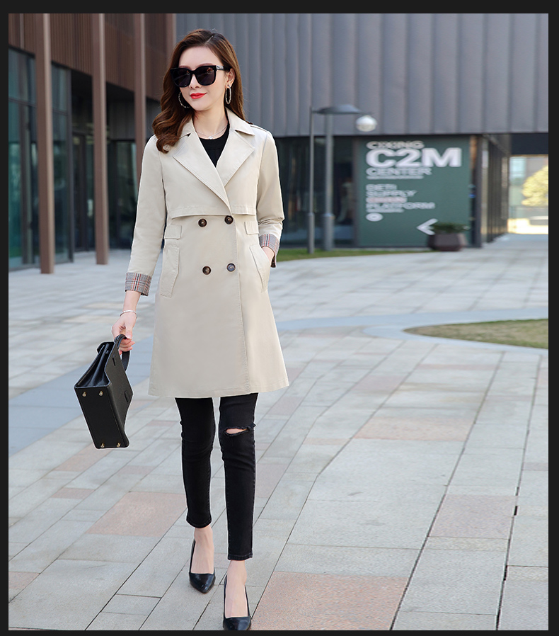 Trench pour femme en Coton - Ref 3226633 Image 36