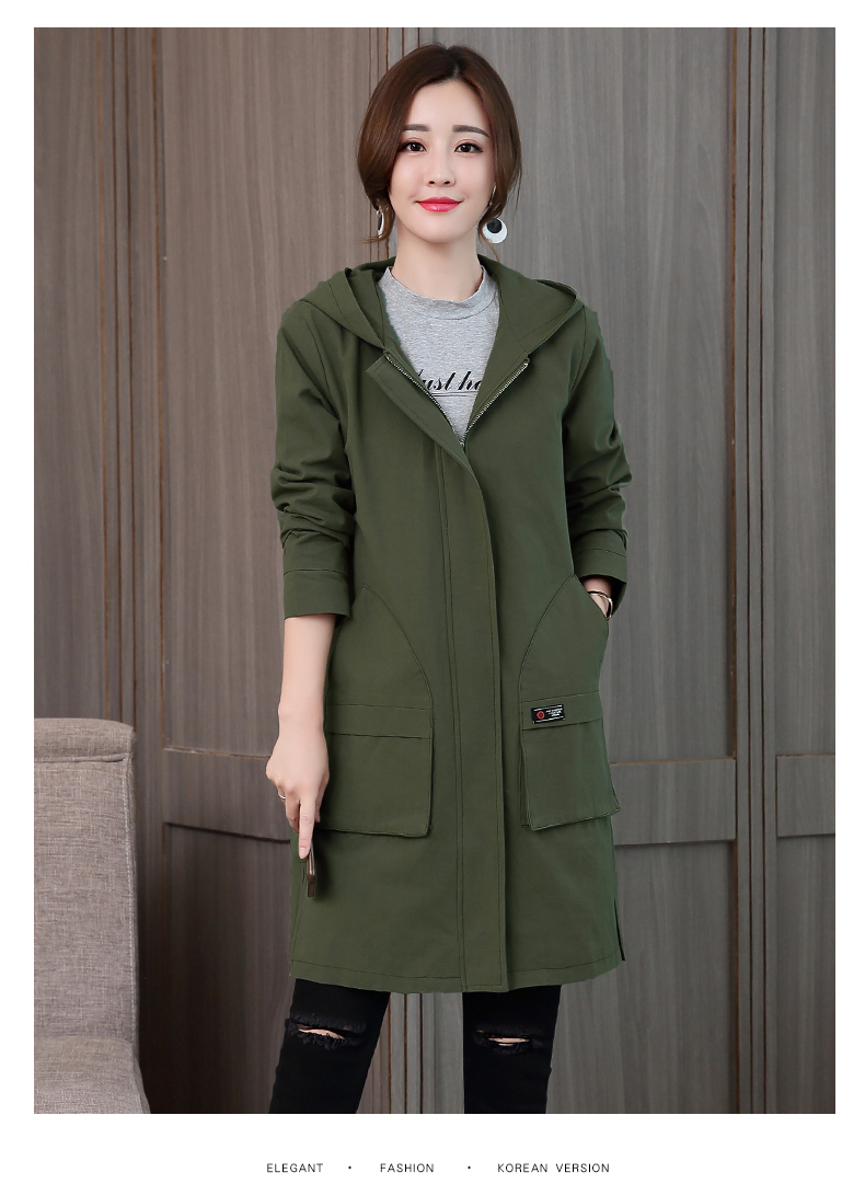 Trench pour femme en Coton - Ref 3226488 Image 25