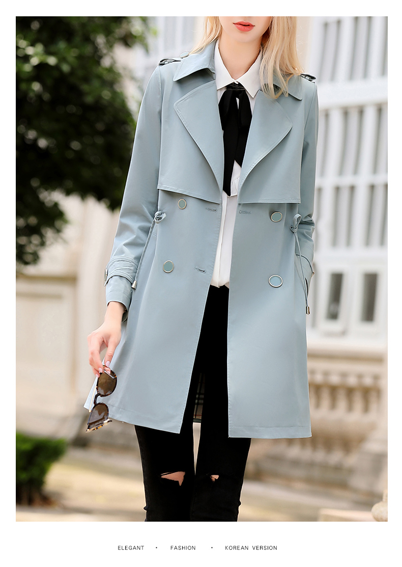 Trench pour femme en Coton - Ref 3226808 Image 25