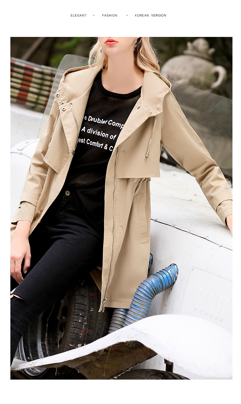 Trench pour femme en Coton en Coton - Ref 3225984 Image 20