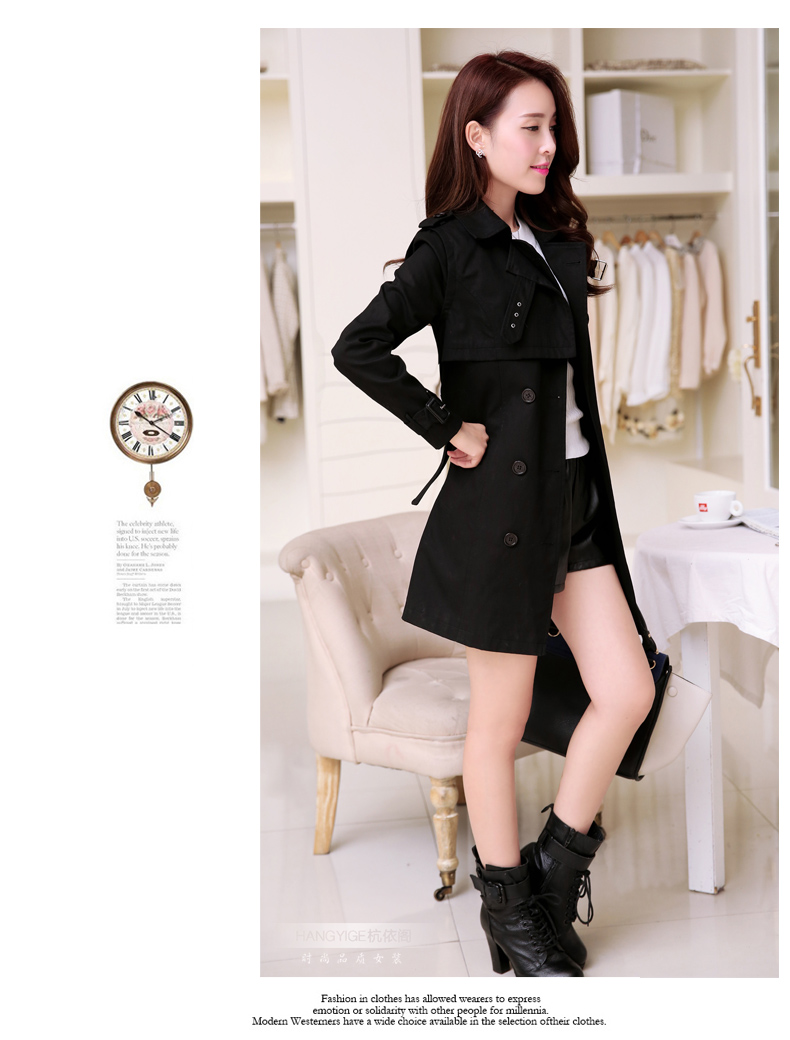 Trench pour femme en Coton - Ref 3226715 Image 29