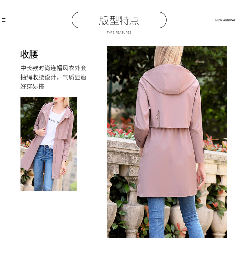 Trench pour femme en Coton en Coton - Ref 3225984 Image 9