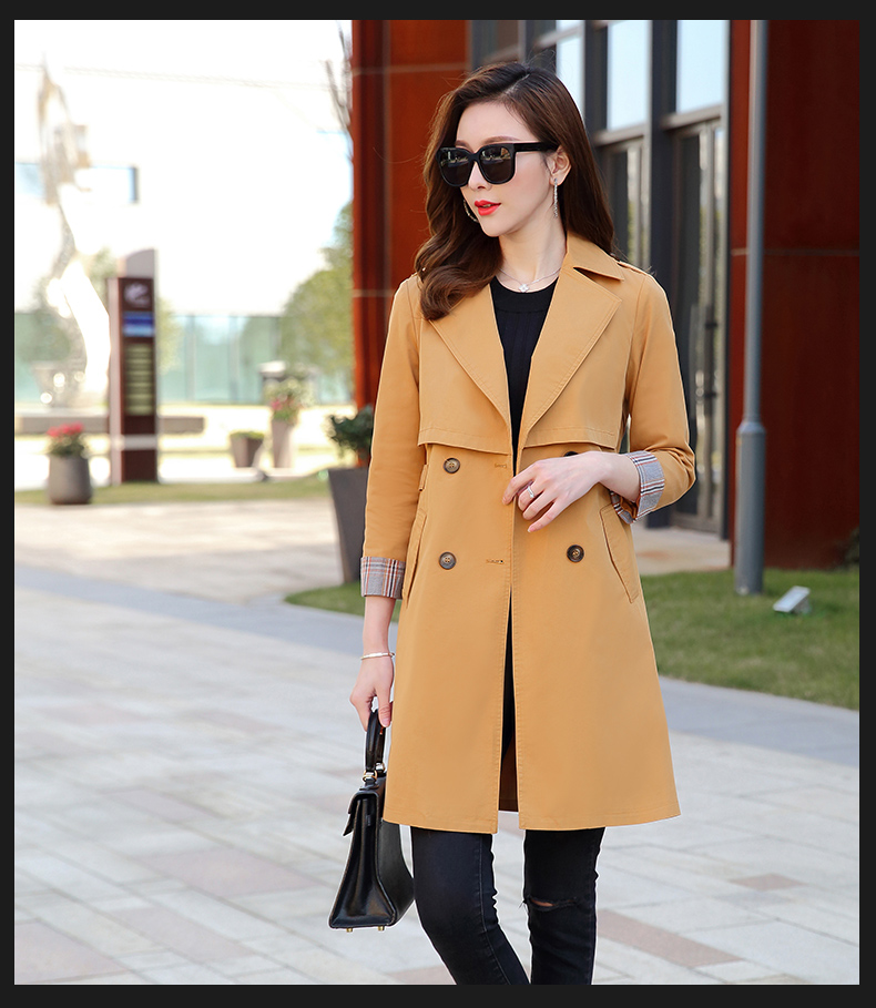 Trench pour femme en Coton - Ref 3226633 Image 29
