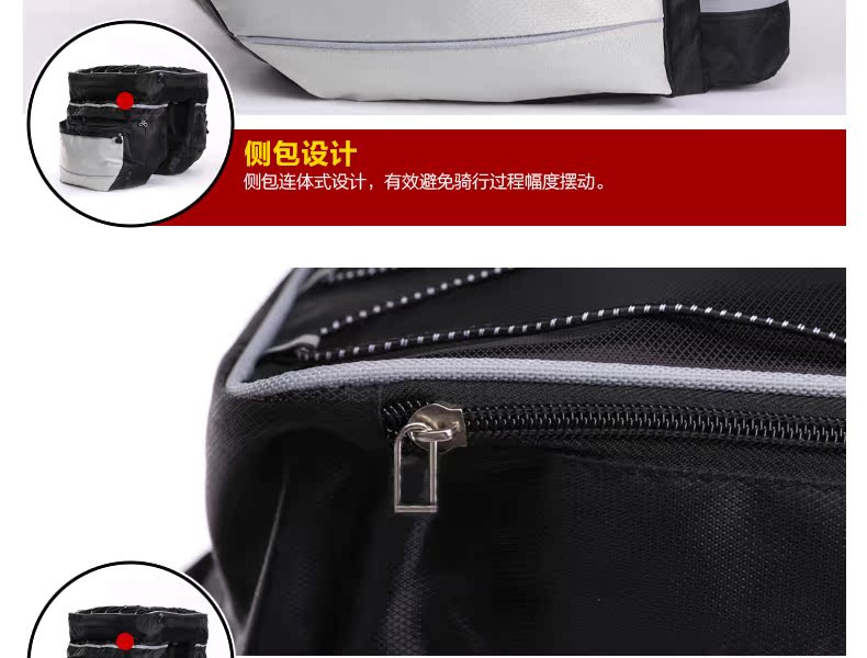 Sacoche pour vélo mixte MOON - Ref 2214512 Image 16