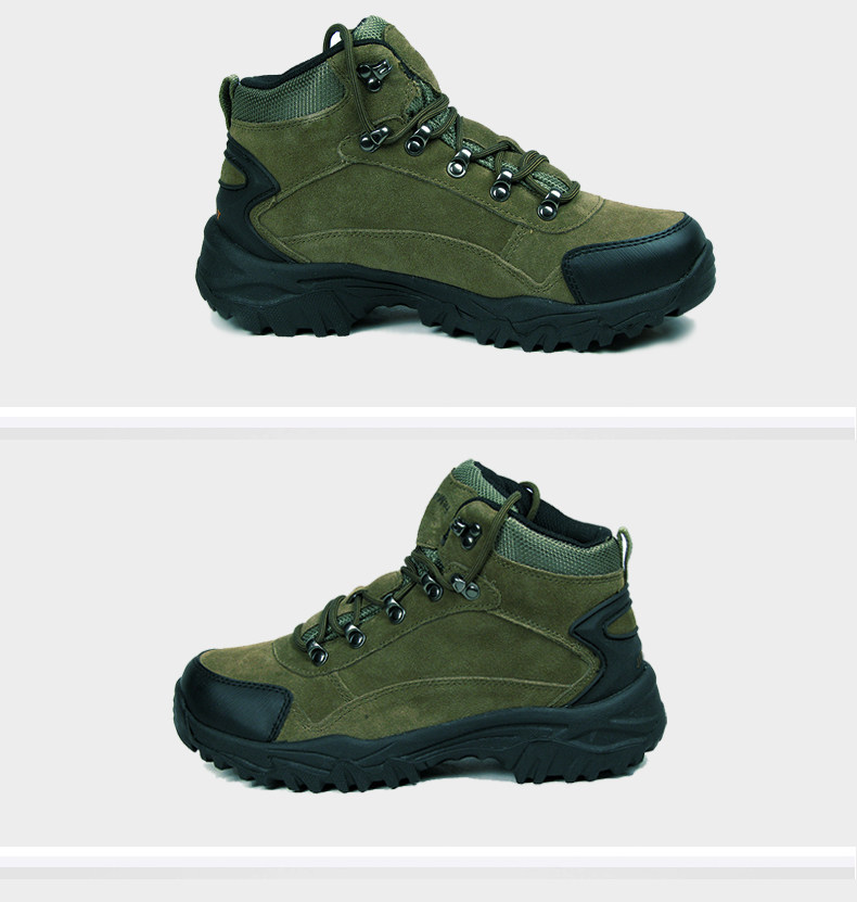 Boots militaires pour homme en Anti-fourrure - Ref 1398325 Image 17