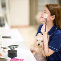 Korea PICCASSO 103PB round goat hair loose powder blush powder makeup brush multi-function