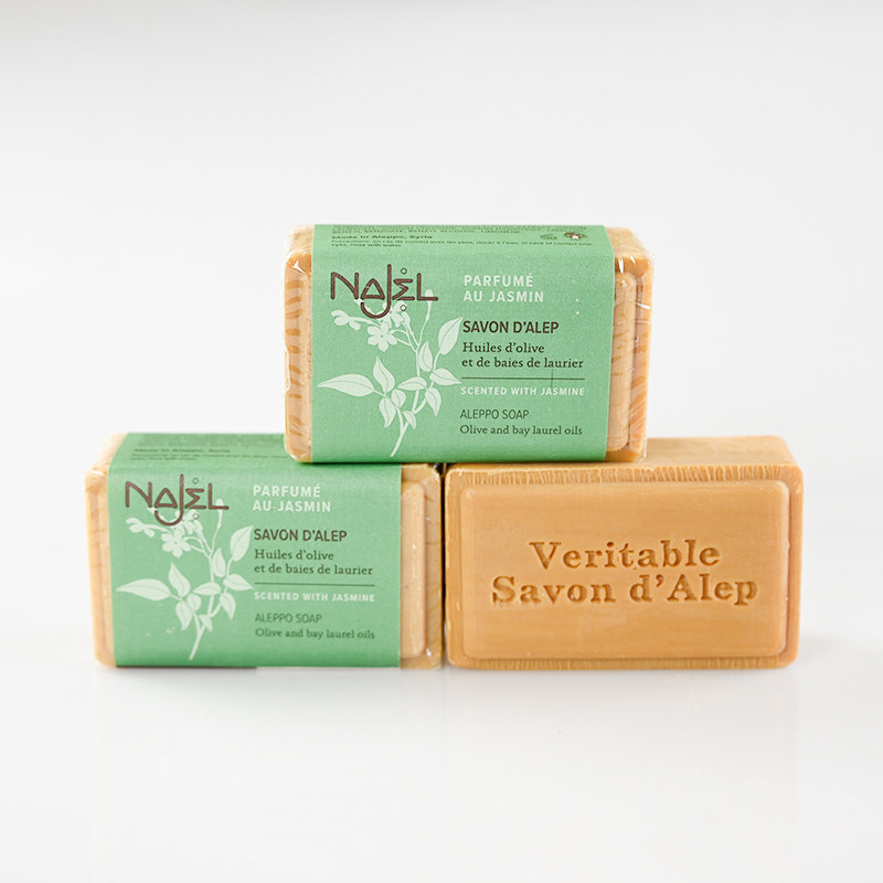 Najel jasmine essential oil soap France imported essential oil soap castile soap handmade soap moisturizing moisturizing deep cleaning